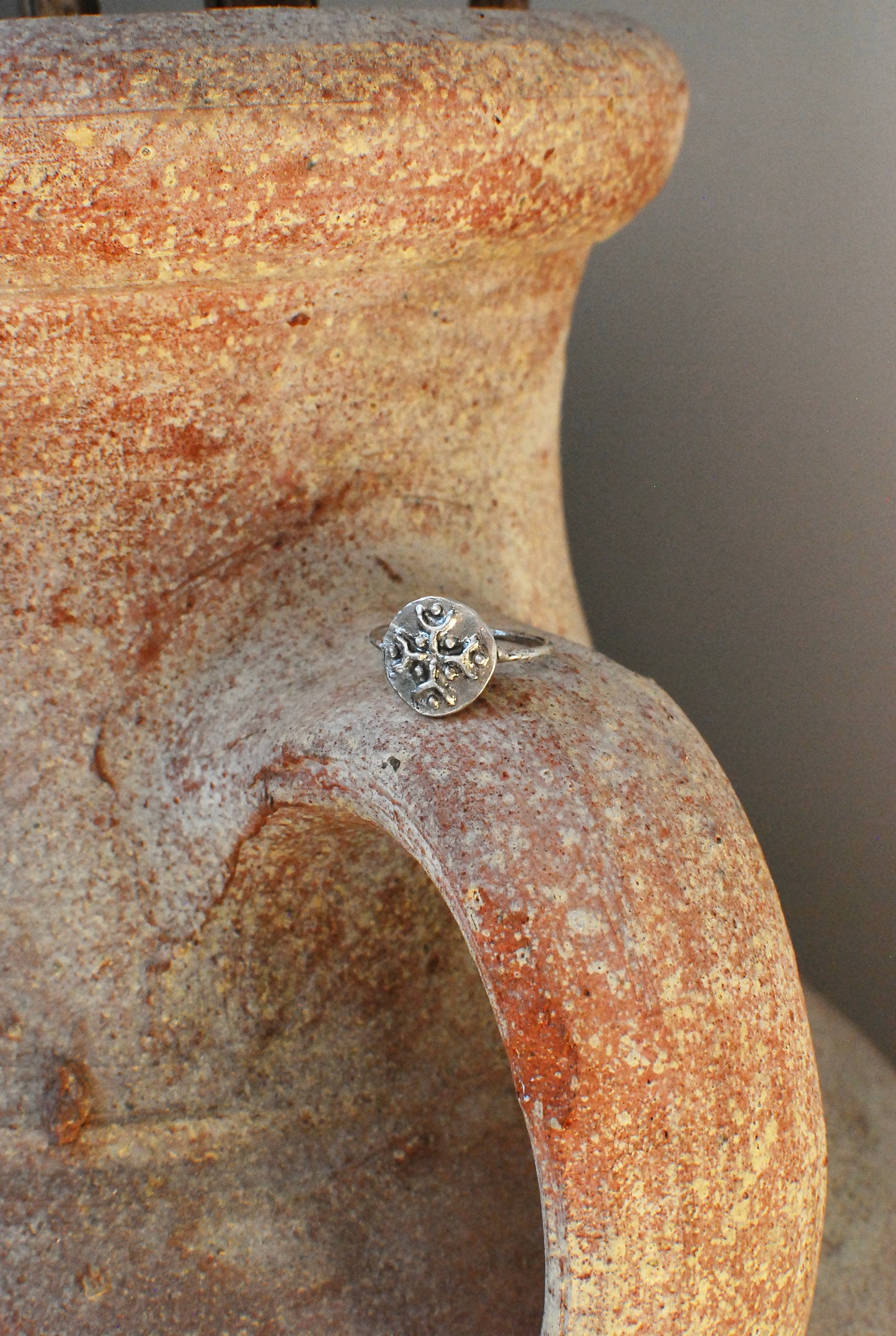 Silver Savoia Ring. M/L Size P