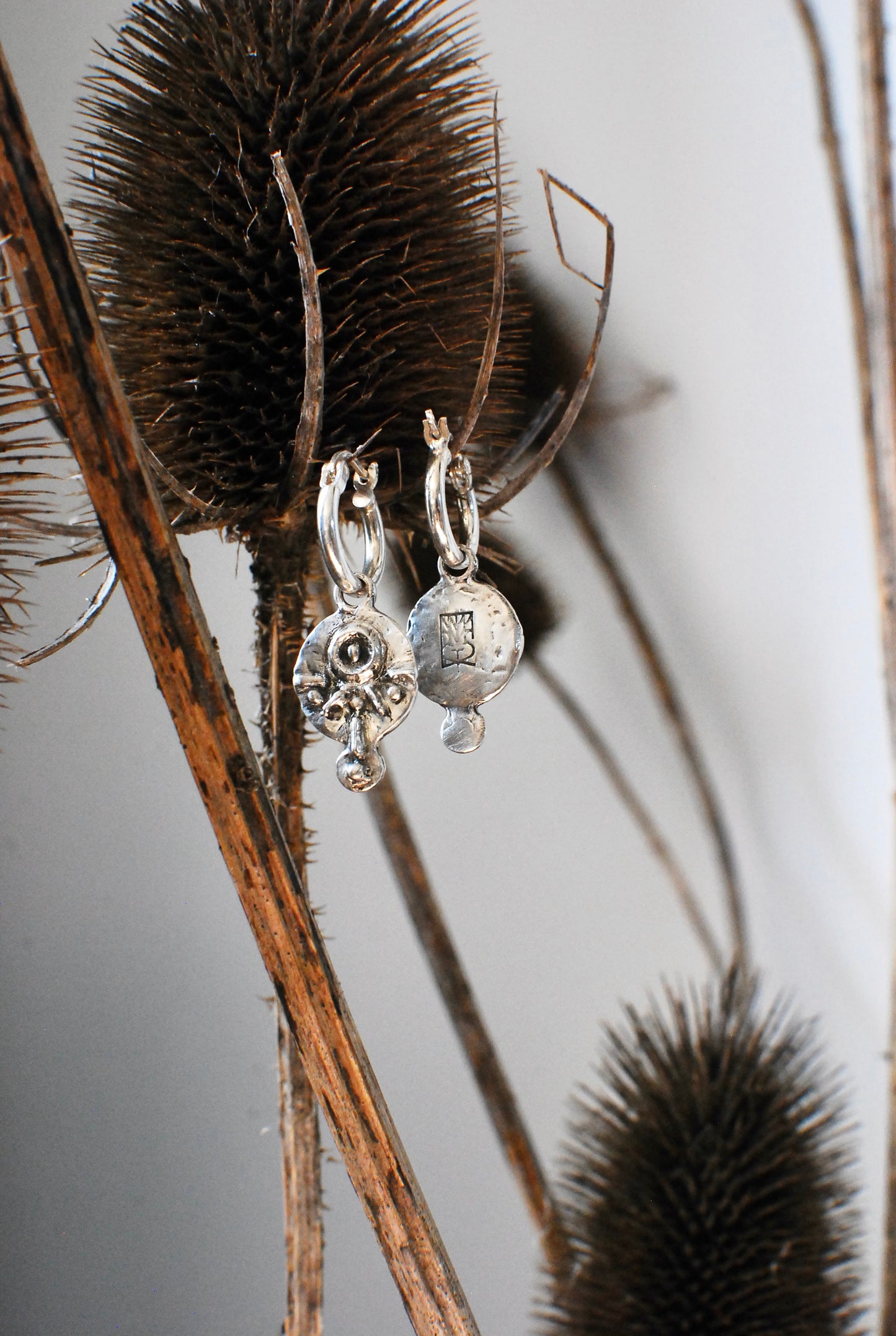 Solid Silver Morva Hoop Earrings