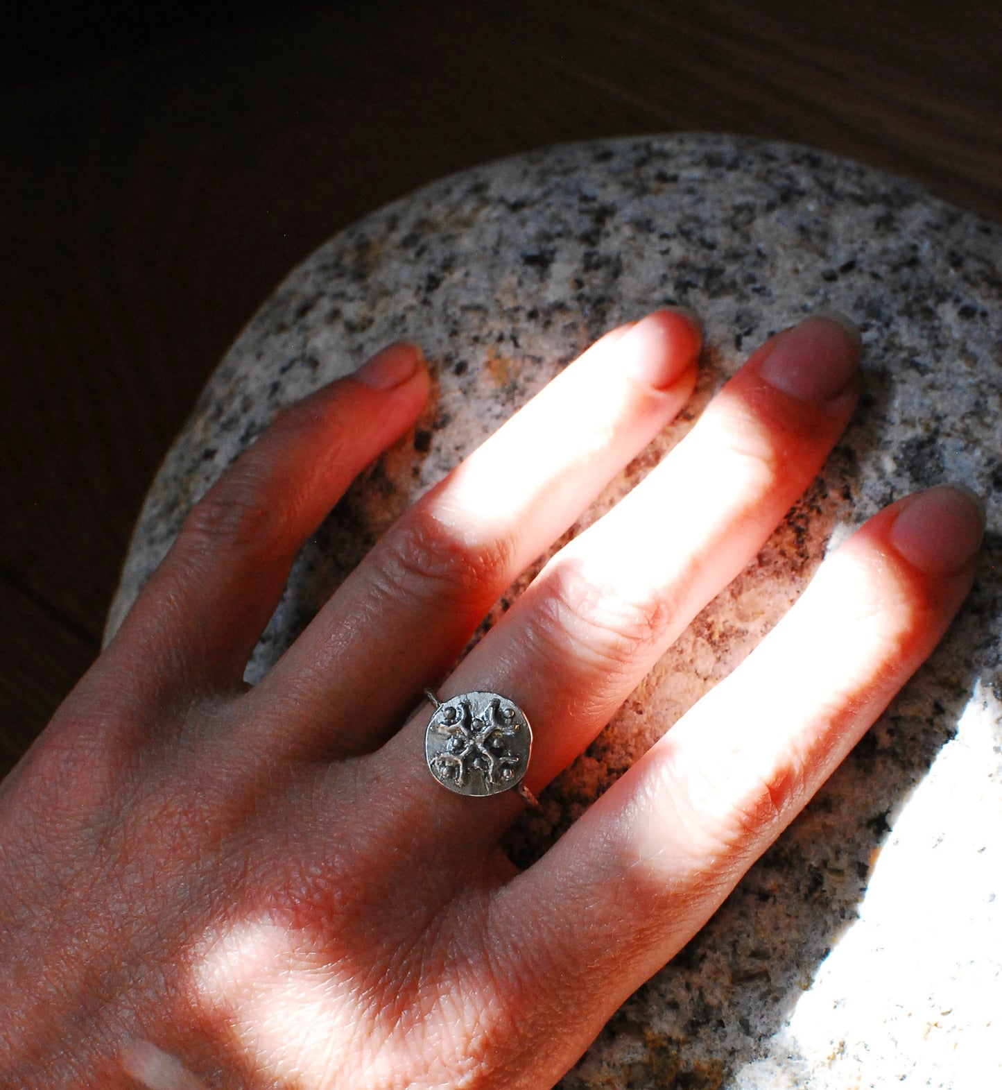 Silver Savoia Ring. M/L Size P