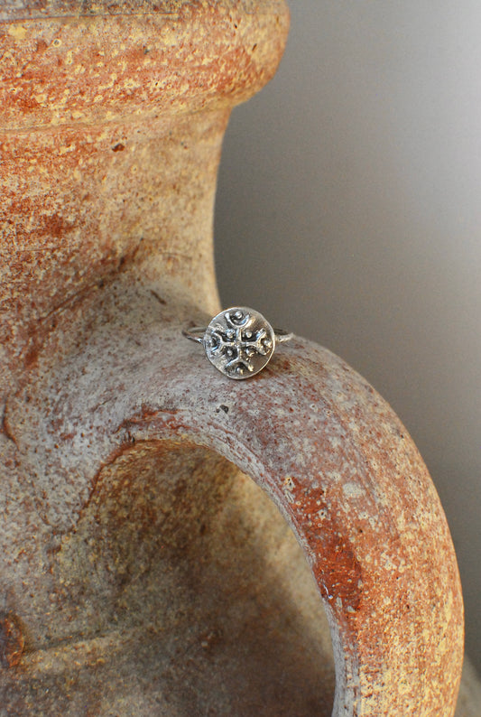 Silver Savoia Ring. M/L Size P