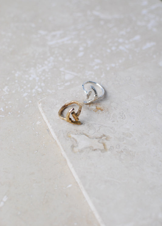 Solid Silver Adjustable ‘Cove’ Ring