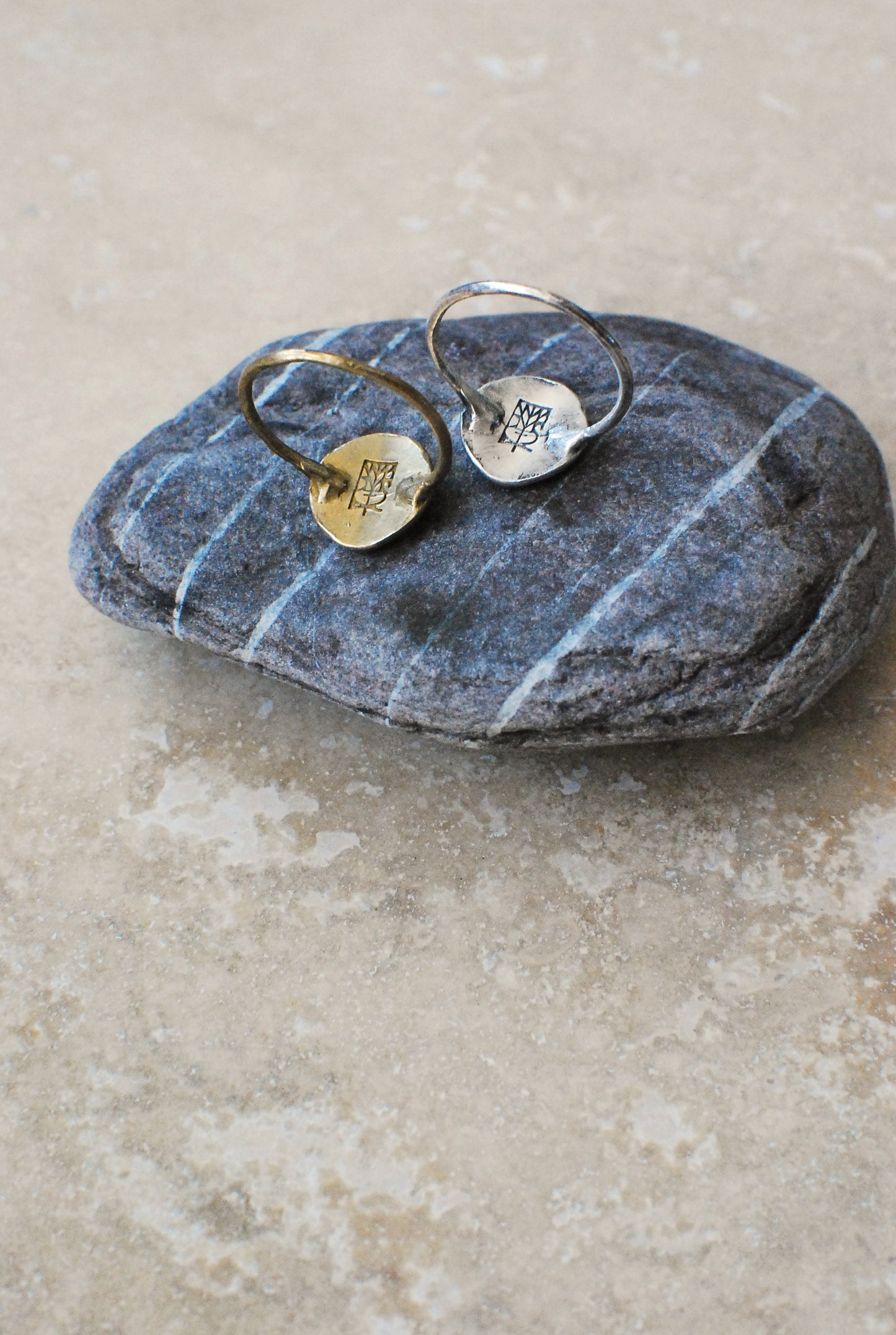 Brass Savoia Ring. Medium. Size N